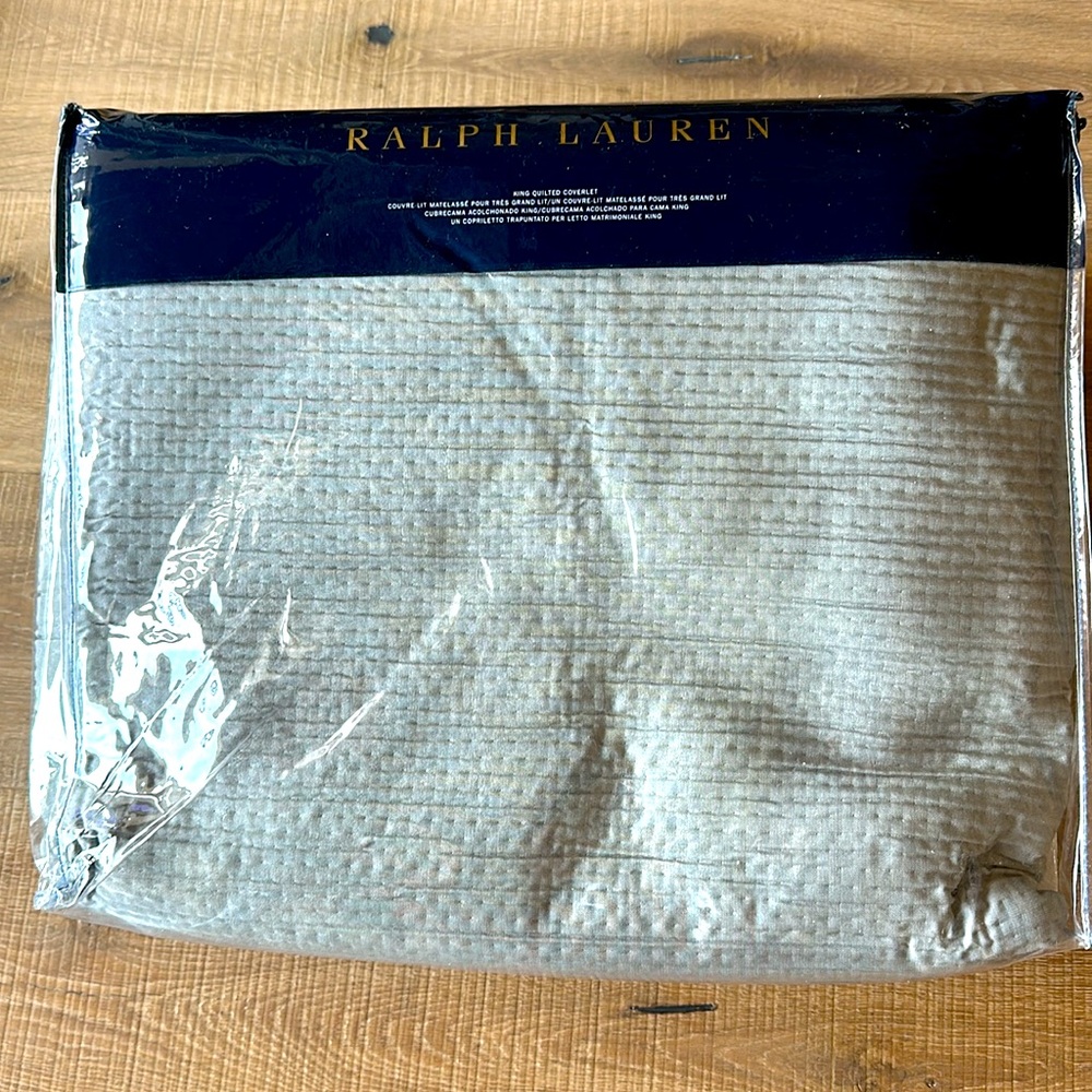 Ralph Lauren Spencer Matelesse’ Coverlet - Brand New